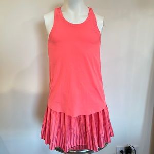 Ivivva Size 8 10 Bundle Fast Beat Singlet Tank Top & Full Sprint Skirt